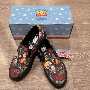 Women’s 8.5 Toy Story Vans in original box